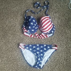 American flag bikini